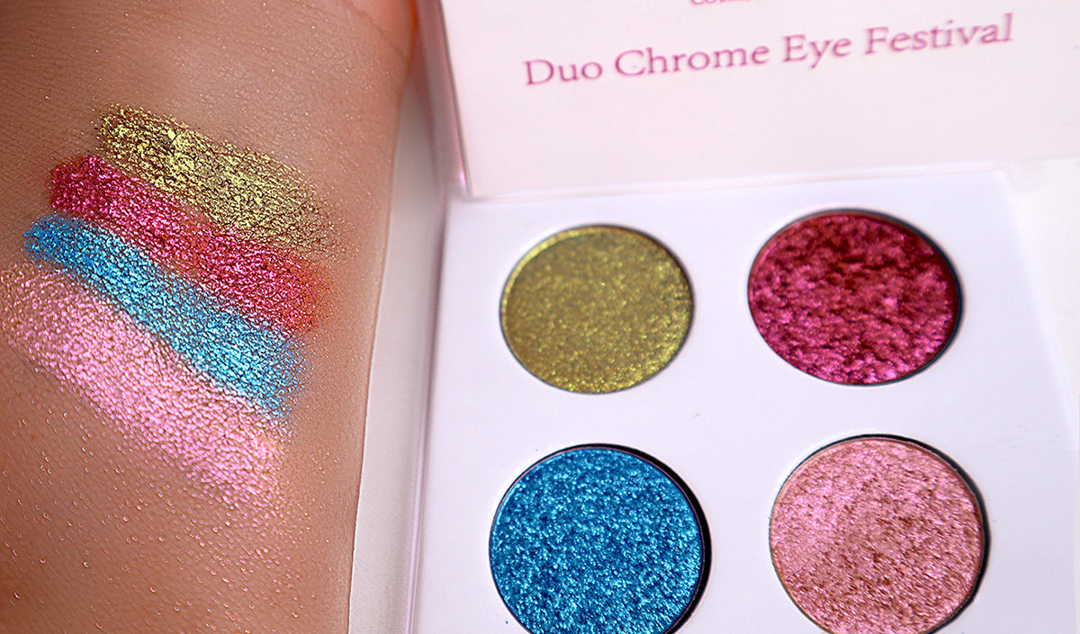 Duo chrome Shadow Palette