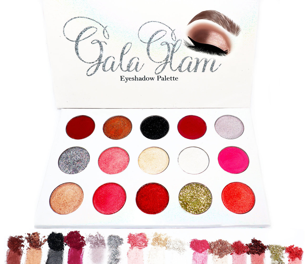Alluring Faces Gala Glam Eye Shadow Palette