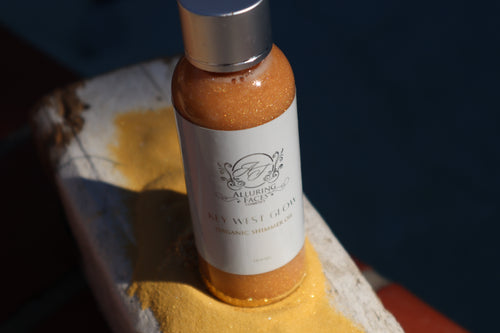 Alluring Faces Golden Key West Body Shimmer oil
