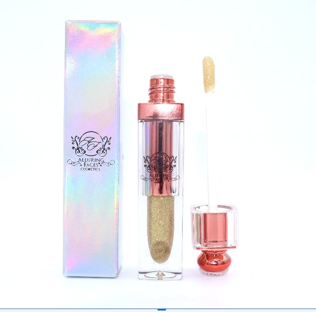 Alluring Faces Oshun Gold Shimmer Lip Gloss