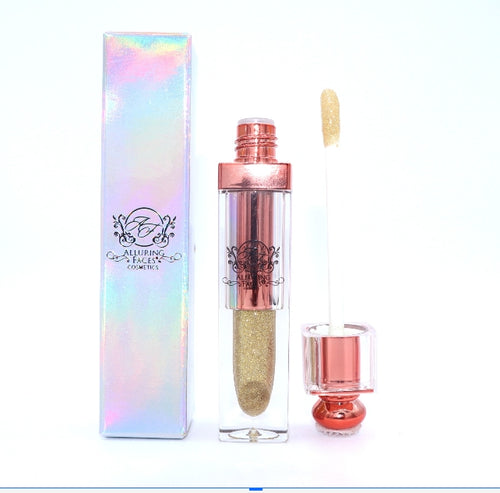 Alluring Faces Oshun Gold Shimmer Lip Gloss