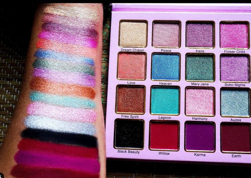 Alluring Faces Cosmetics Bohemian Bold Color Eye Shadow Palette