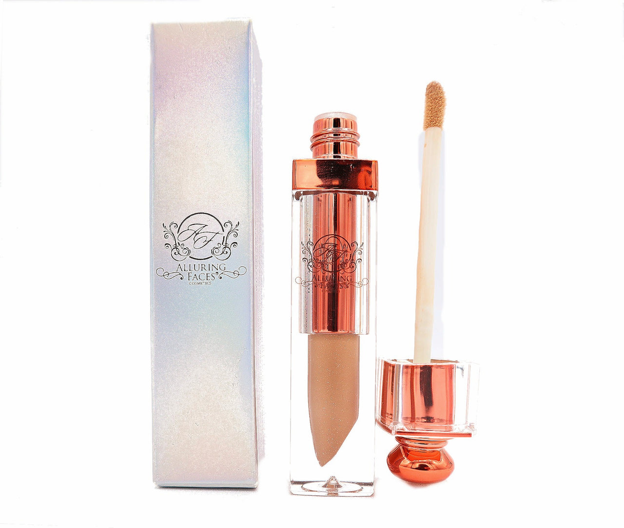Alluring Faces Cafe Con Leche Nude High Shine Lip Gloss